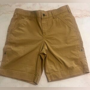 CARHARTT WOMEN'S ORIGINAL FIT Force Original Fit Ripstop Work Short Size 8 Khaki